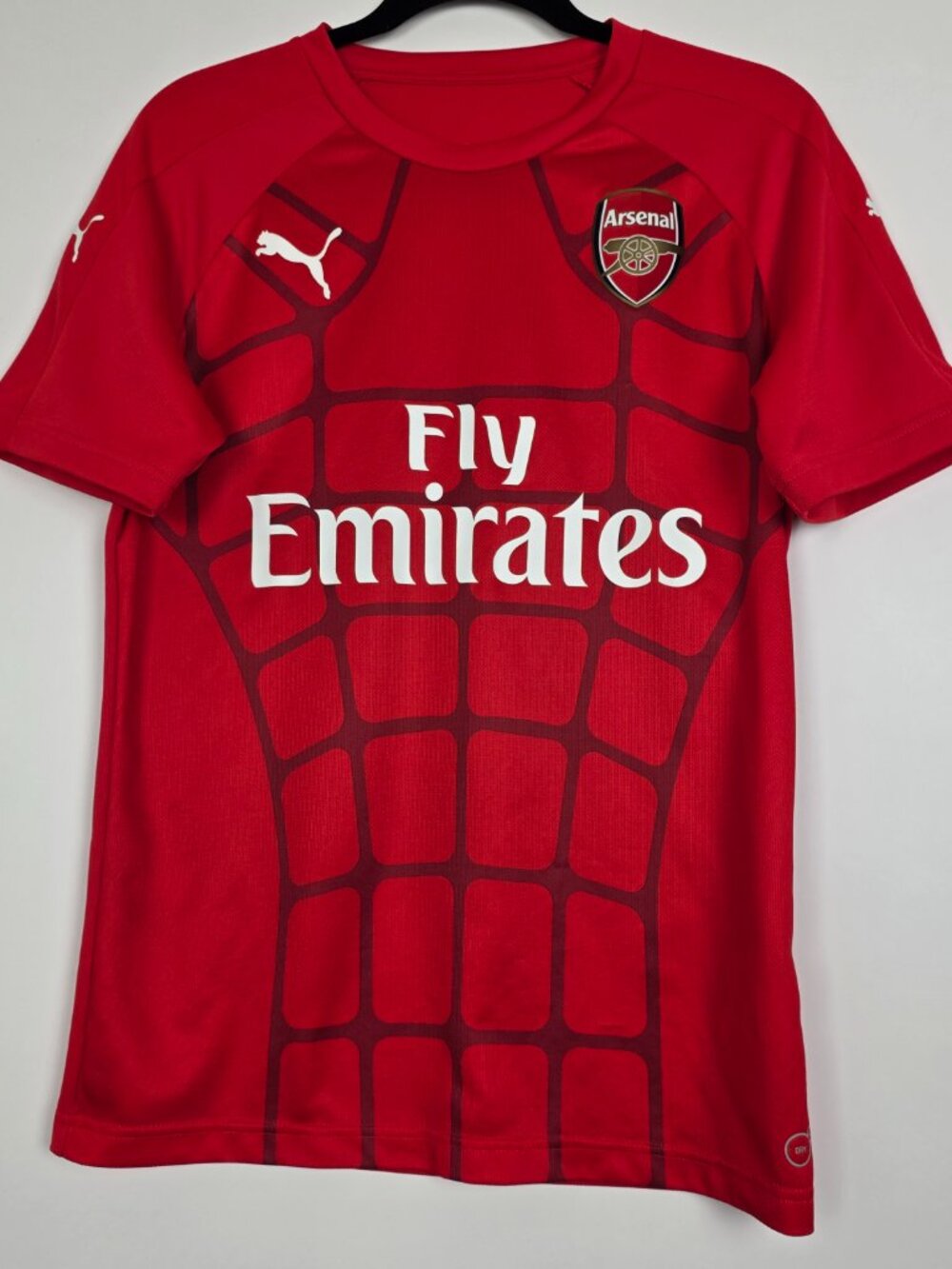 Puma Arsenal Gunners 2015 Soccer Practice Activewear Mens Medium Red Jersey